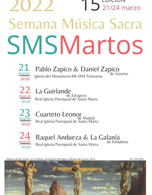 15ª Edición de la Semana de Música Sacra de Martos