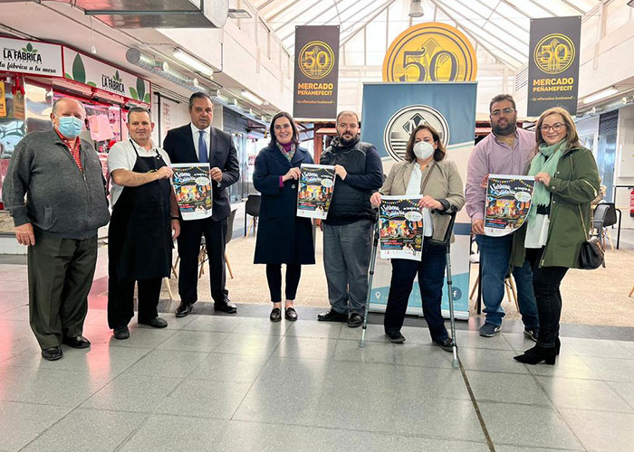 La Concejalía de Mercados, Comercio y Consumo anima a la ciudadanía a participar en la verbena solidaria el sábado 7 de mayo en el Mercado de Peñamefécit