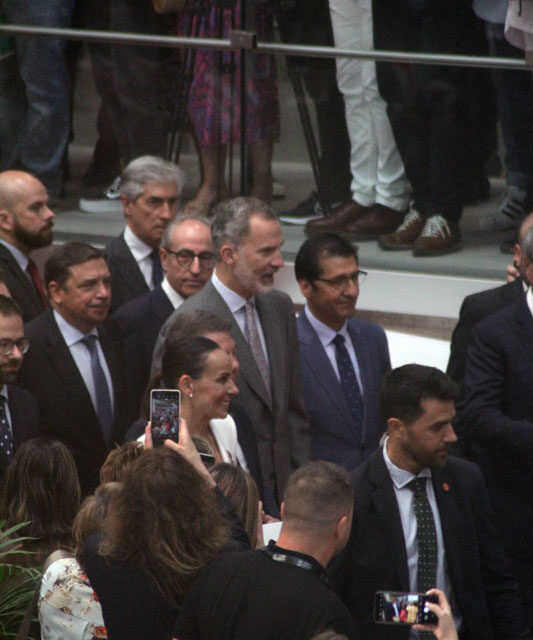 Muchísima expectación en la inauguración de FENAVIN a cargo del Rey Felipe VI