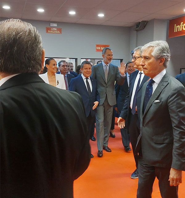 Muchísima expectación en la inauguración de FENAVIN a cargo del Rey Felipe VI