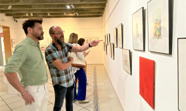 Exposición de fin de curso de las aulas de pintura, de grabado artístico y cerámica de la Casa de Cultura en el Museo Municipal