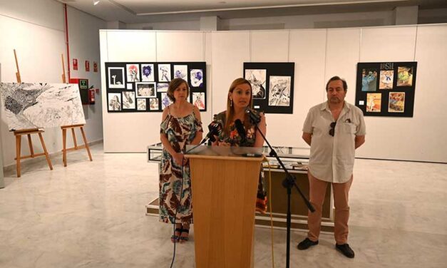 La visión del arte de los jóvenes se muestra en La Confianza en la VIII exposición de ‘BalbuenArte’ en Valdepeñas