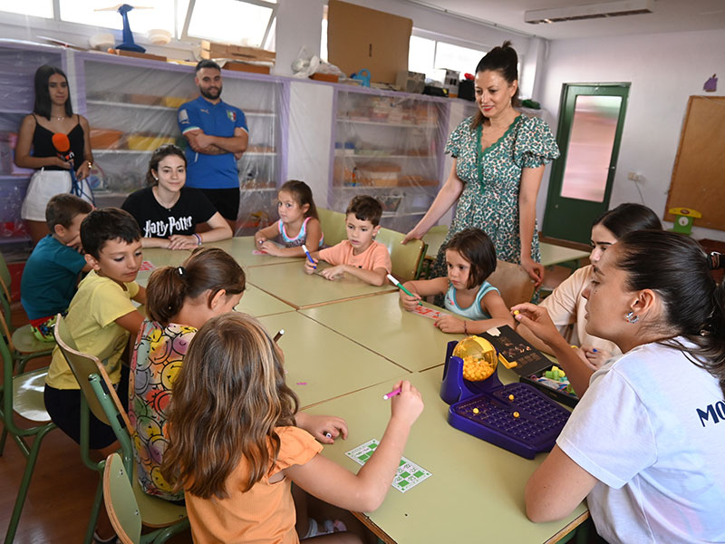 La Escuela de Verano de Valdepeñas concluye este viernes con 260 niños y niñas participantes