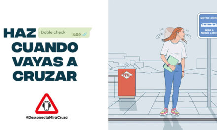 Metro Ligero Oeste pone en marcha su nueva campaña de seguridad vial destinada a los más jóvenes coincidiendo con la Semana Europea de la Movilidad