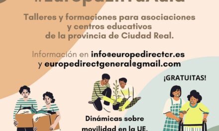 #EuropaEnTuAula: talleres gratuitos sobre Europa para centros educativos y asociaciones de Ciudad Real