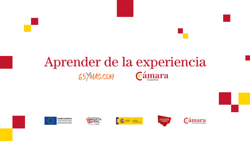 La Cámara de Comercio de Ciudad Real acoge la campaña ‘Aprender de la Experiencia’ junto con 65YMÁS y con la participación de Fernando Romay