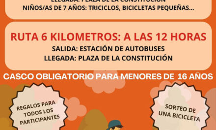 <strong>La Fiesta de la Bicicleta 2022 se celebrará por la mañana</strong>