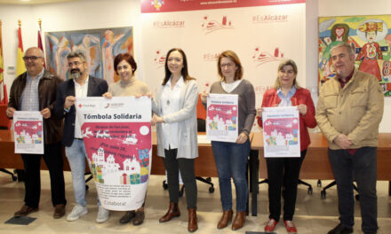 Cruz Roja Alcázar y ASECEM presentan el proyecto de colaboración Tómbola Solidaria