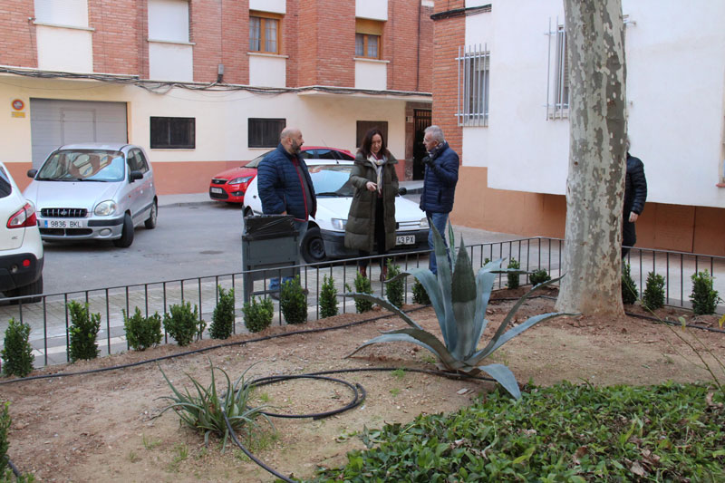<strong>El Ayuntamiento de Alcázar de San Juan invierte 21.000 euros en la  mejora de los jardines de la Travesía de Goya</strong>