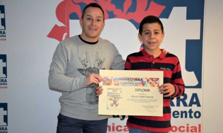 Mario Vidal se alza con el premio del I Concurso de Cartel del Carnaval Infantil de Miguelturra
