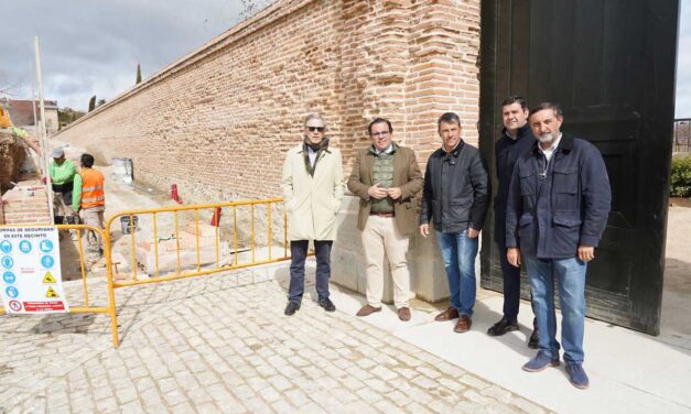 El Ayuntamiento de Boadilla construye una rampa para facilitar la accesibilidad a las Huertas del Palacio