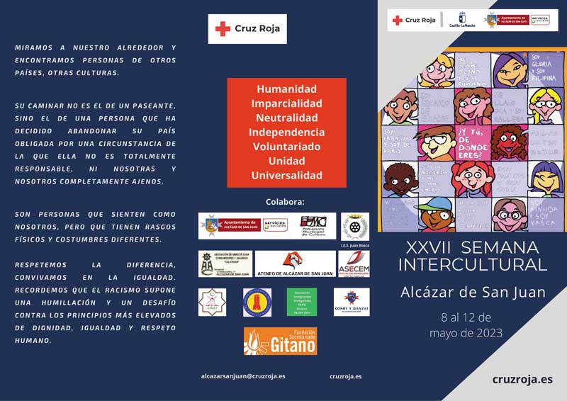 Cruz Roja presenta la XXVII Semana Intercultural de Alcázar de San Juan