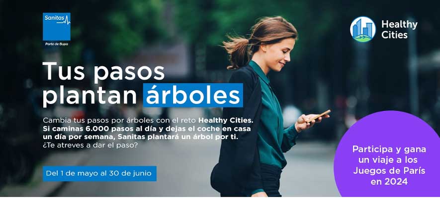 Amavir se suma al reto “Healthy Cities” de Sanitas para promover estilos de vida saludable