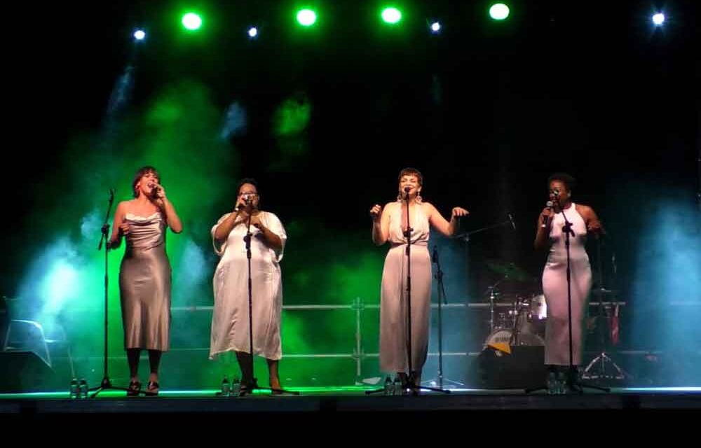 Gema4 y Baton Rouge maridaron a la perfección con su música los vinos de la Cooperativa Vinícola del Carmen