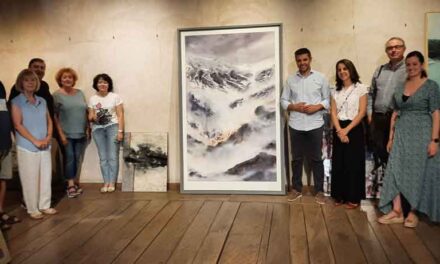 ‘Niebla en las montañas’, obra ganadora del XL Certamen Nacional de Pintura ‘Villa de Campo de Criptana’