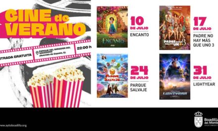 El Cine de Verano se ofrecerá los próximos lunes de julio en el parque Mirador del Nacedero