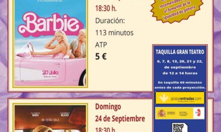 ‘Barbie’ teñirá de rosa el Gran Teatro el 17 de septiembre