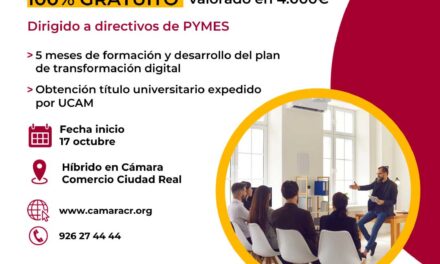 Abierto el plazo para que directivos de Pymes de la provincia se inscriban en el programa formativo gratuito ‘Generación Digital Pymes’