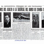 Hace 100 años (Septiembre 1923): Atraco en el Banco de España