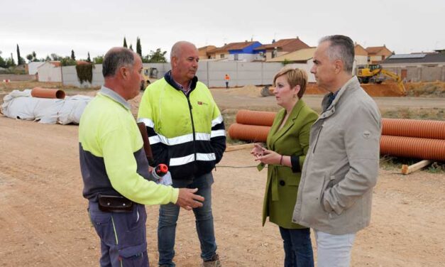 Argamasilla de Alba avanza en su desarrollo urbanístico con las obras de saneamiento en ‘El Rincón’
