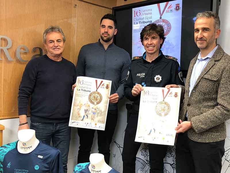 Todo listo para la celebración de la XVI Carrera Urbana de Ciudad Real, con guiño a la Carta Puebla