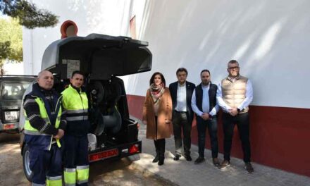 El Ayuntamiento de Daimiel adquiere una nueva máquina hidrolimpiadora