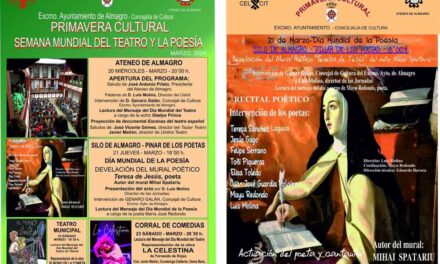 Arranca la Primavera Cultural 2024 conmemorando la Semana Mundial del Teatro y la Poesía