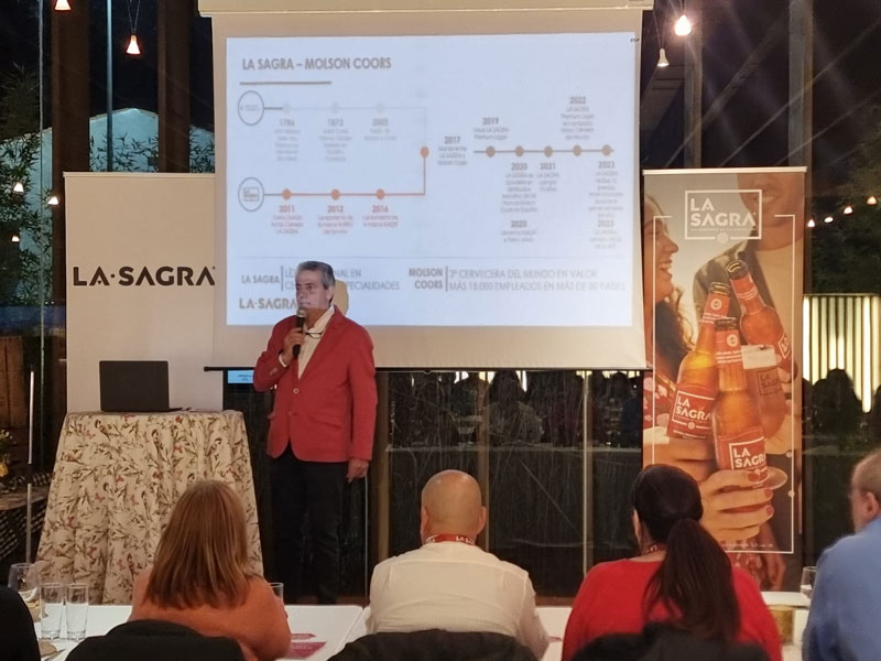 Restaurante Casa Pepe acogió una cata marinada de Cerveza La Sagra