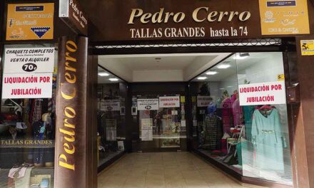 Pedro Cerro. Punto final a 25 años de un comercio puntero y de referencia en la provincia, con primeras marcas y trato muy personalizado