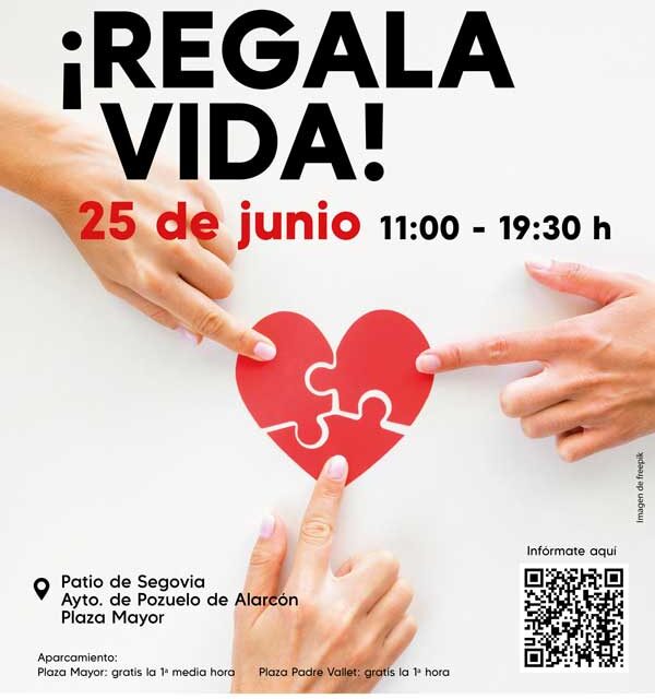 Pozuelo de Alarcón organiza el primer maratón de sangre, plasma y médula el próximo martes 25 de junio