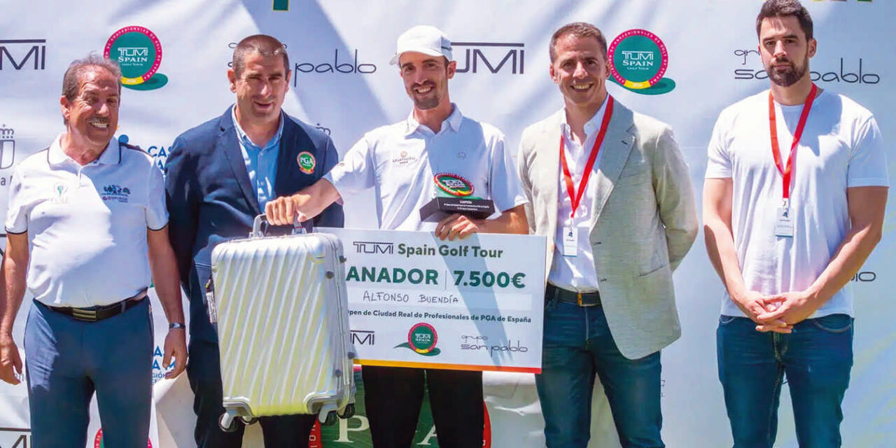 El III Open de Ciudad Real de la PGA arrancó en la Plaza Mayor