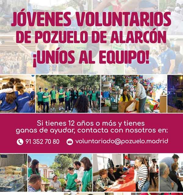 El Ayuntamiento de Pozuelo abre una campaña de captación para jóvenes voluntarios y equipo de Proteccion Civil
