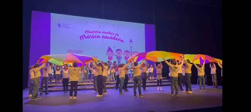 Cerca de 700 niños de los coros de los colegios de Pozuelo participan en la Muestra Escolar de Música Navideña