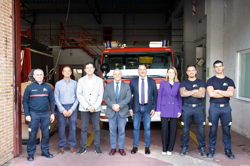 El SCIS fortalece el Parque de Bomberos de Almadén con ocho nuevos efectivos y prevé dotarlo de un vehículo BRP en 2026