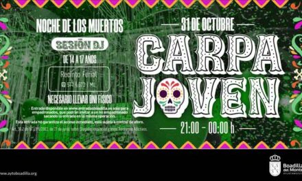Nueva edición de la Carpa Joven el próximo 31 de octubre para celebrar la Noche de los Muertos