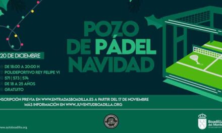 Abierta la inscripción para el Pozo de Pádel y otras actividades de la Casa de la Juventud