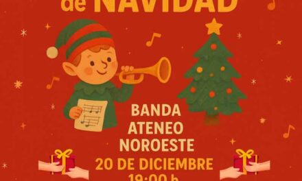 La banda Ateneo Noroeste ofrece el próximo día 20 un concierto navideño a favor de Pajes Mágicos