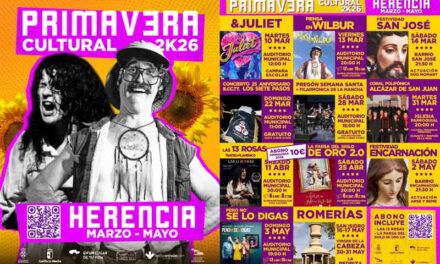 Herencia adelanta su Primavera Cultural y presenta 12 citas de referencia hasta el mes de mayo