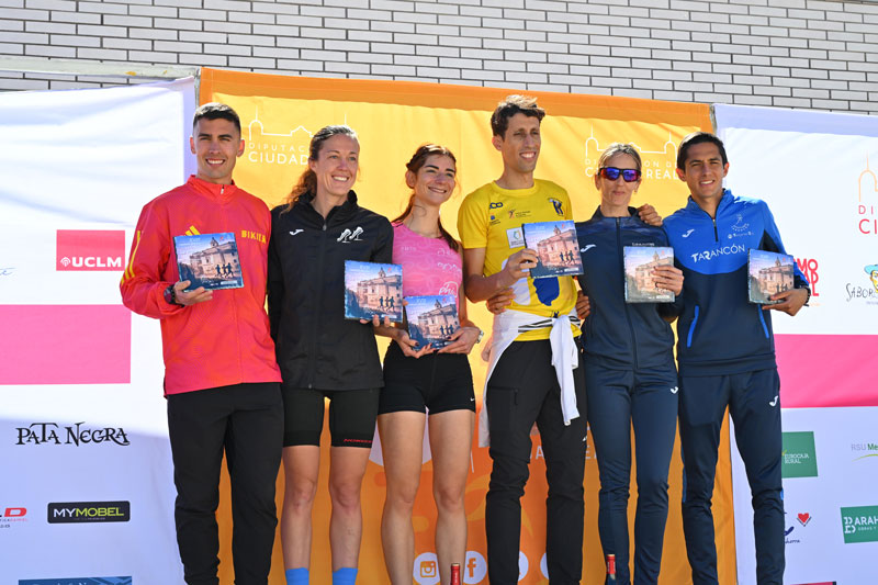 Mohamed Massat y Gemma Arenas se imponen en la Media Maratón de Valdepeñas