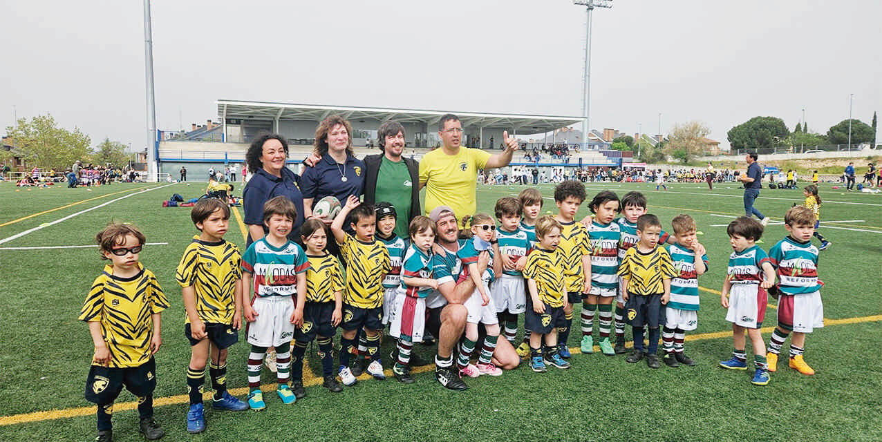 Jornadas de rugby infantil en Boadilla