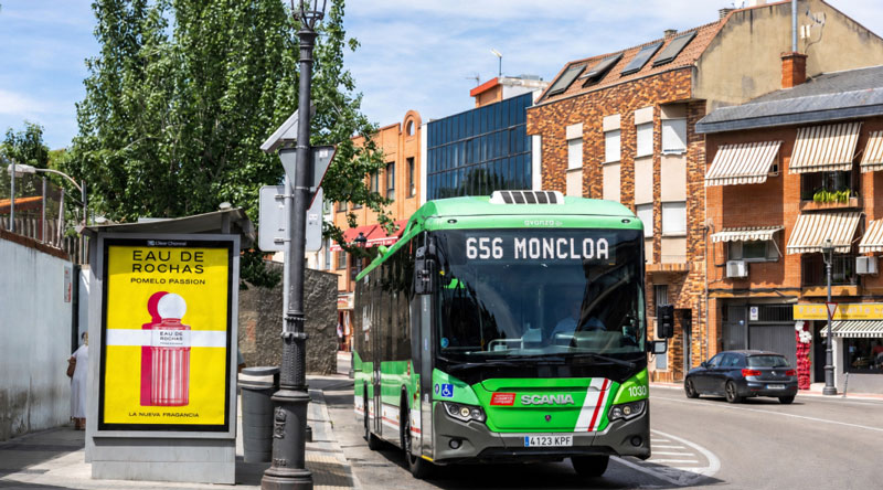 Pozuelo refuerza con más autobuses las líneas 659, 657 y 656 con motivo de la visita del Papa