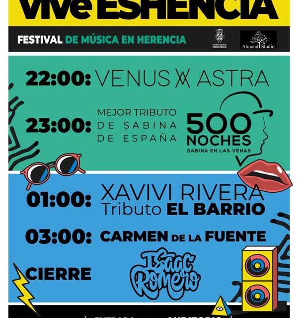 El Ayuntamiento de Herencia responde con más de siete horas de música gratuita tras la cancelación del Festival ‘Pura Eshencia’