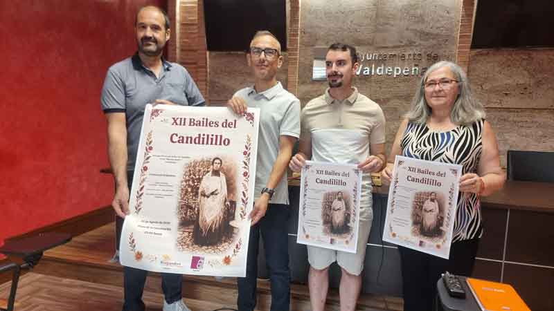 La Feria de Agosto de Valdepeñas incluye la XII edición de la Muestra de Folclore ‘Bailes del Candilillo’