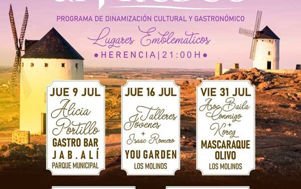El Ayuntamiento de Herencia presenta Atardeceres al Fresco