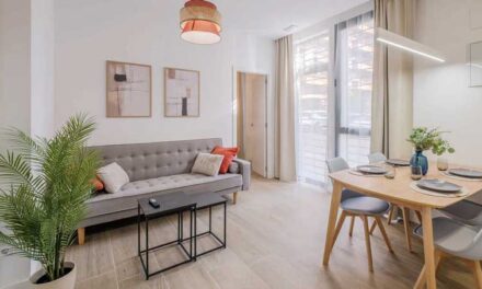 Reconversión única de un local en dos apartamentos