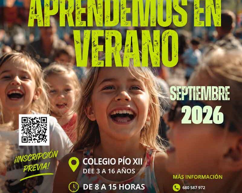El Ayuntamiento de Ciudad Real facilita la conciliación en septiembre