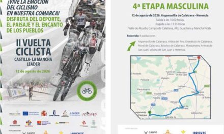 Herencia se prepara para acoger el próximo miércoles un final de etapa de la Vuelta Ciclista Castilla-La Mancha Leader