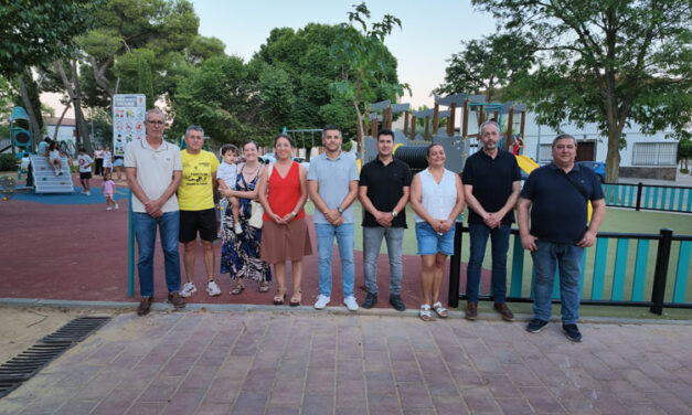 Inaugurada la nueva zona infantil del Parque Luis Cobos