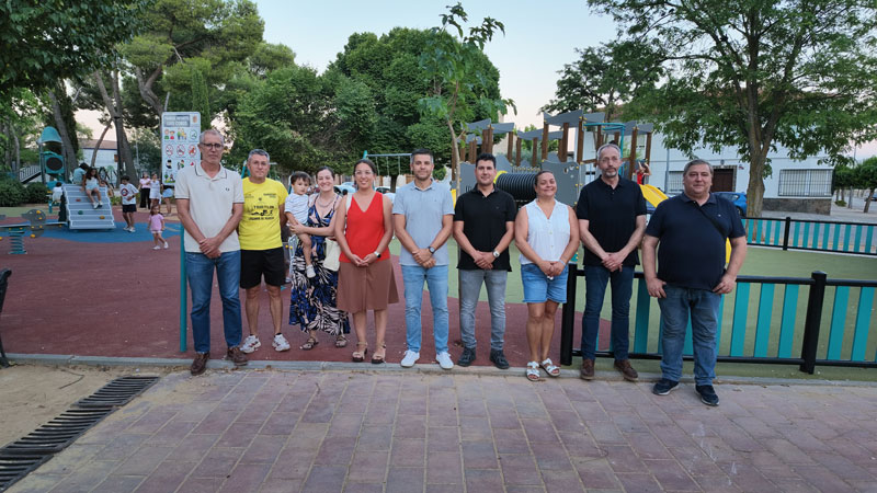 Inaugurada la nueva zona infantil del Parque Luis Cobos