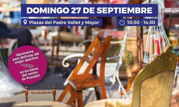 Abierto el plazo para participar en el Mercado de Segunda Vida del último domingo de septiembre